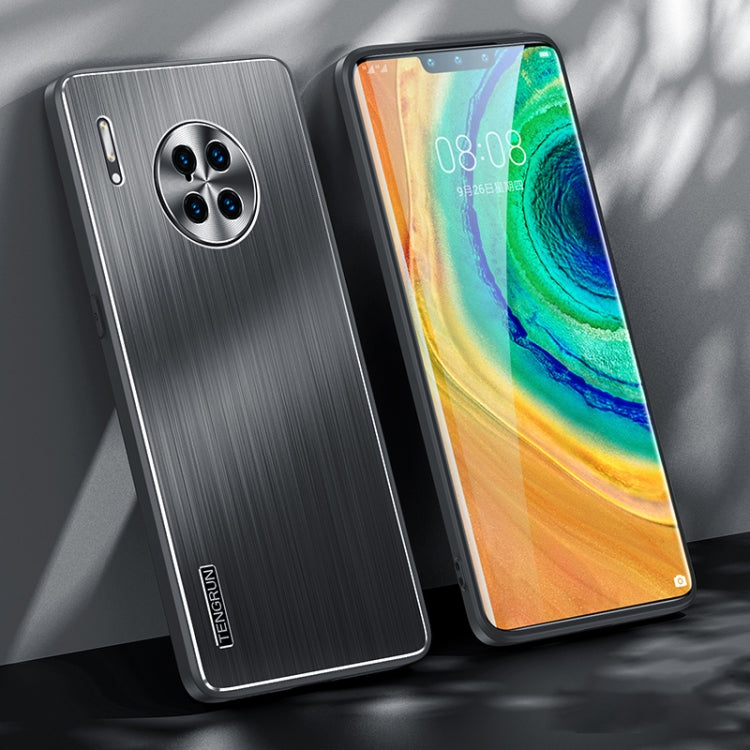 For Huawei Mate 30 Pro Brushed Texture Shockproof Phone Case