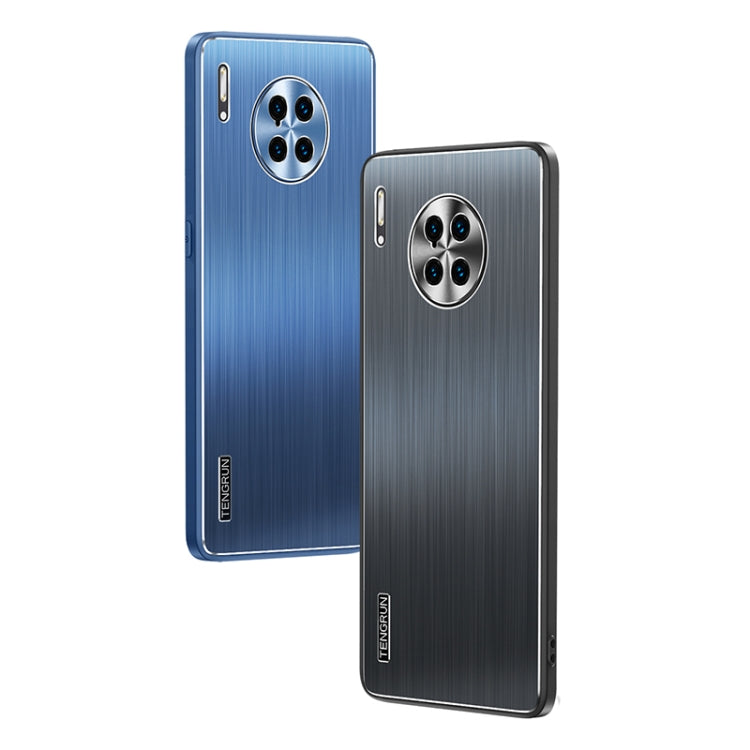 For Huawei Mate 30 Pro Brushed Texture Shockproof Phone Case