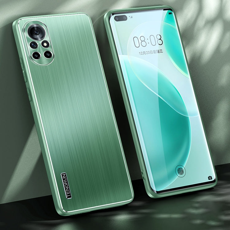For Huawei nova 8 Brushed Texture Shockproof Phone Case