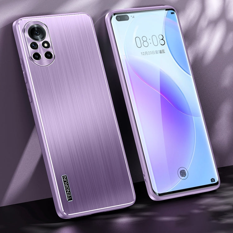 For Huawei nova 8 Brushed Texture Shockproof Phone Case