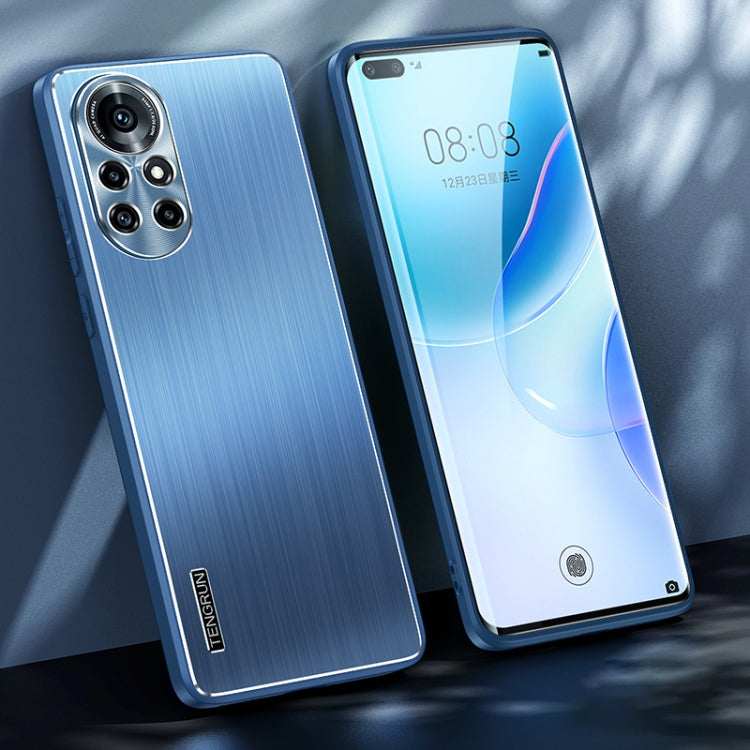 For Huawei nova 8 Pro 5G Brushed Texture Shockproof Phone Case