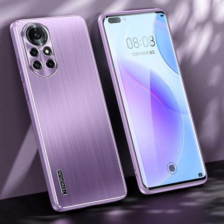 For Huawei nova 8 Pro 5G Brushed Texture Shockproof Phone Case