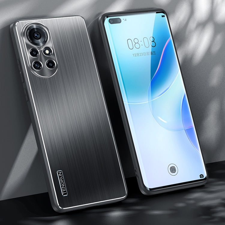 For Huawei nova 8 Pro 5G Brushed Texture Shockproof Phone Case