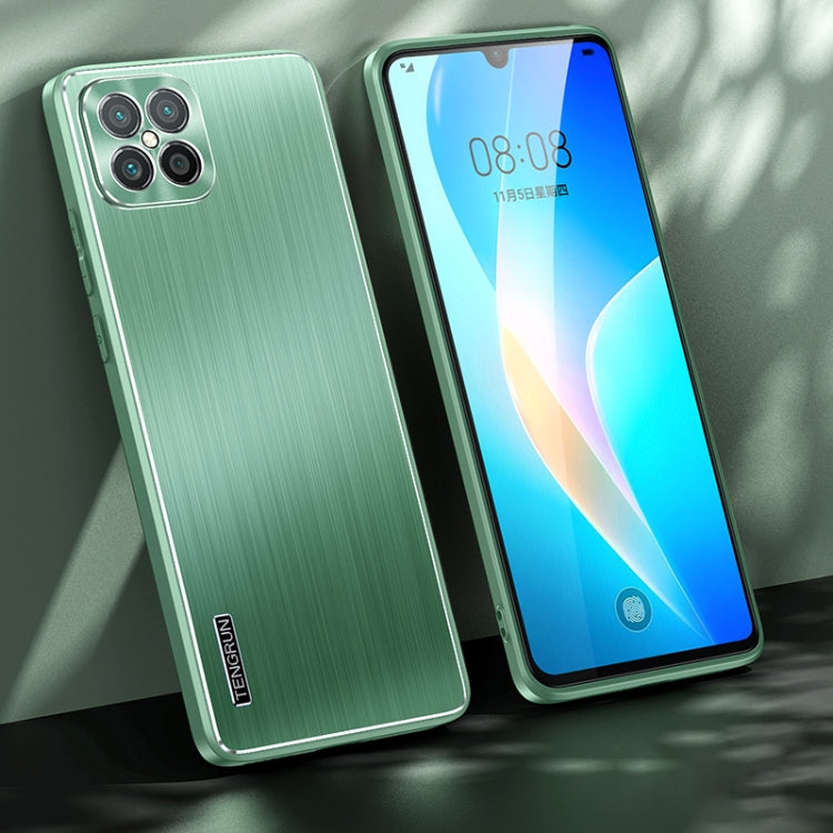 For Huawei nova 8 SE Brushed Texture Shockproof Phone Case
