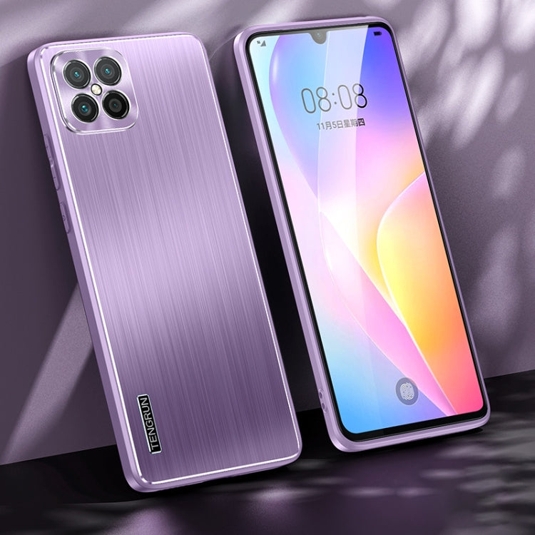 For Huawei nova 8 SE Brushed Texture Shockproof Phone Case
