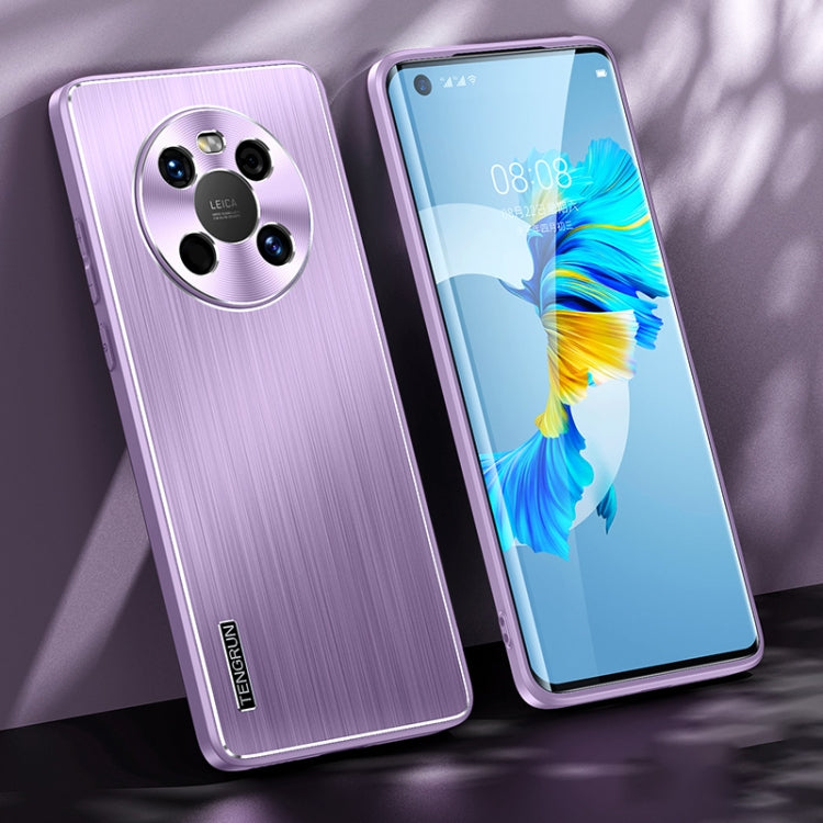 For Huawei Mate 40 Brushed Texture Shockproof Phone Case