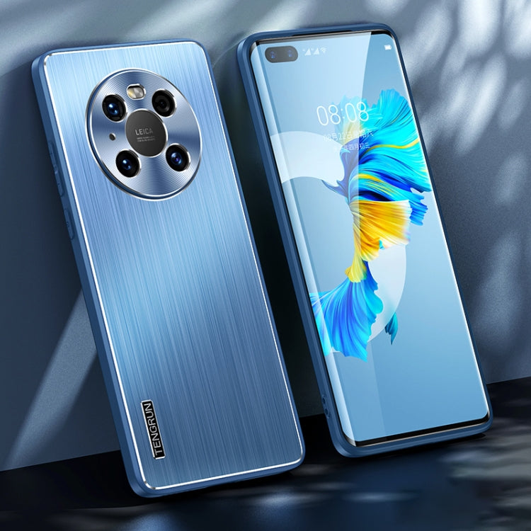 For Huawei Mate 40 Pro Brushed Texture Shockproof Phone Case