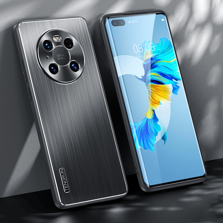For Huawei Mate 40 Pro Brushed Texture Shockproof Phone Case