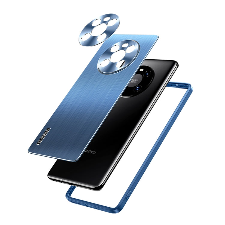 For Huawei Mate 40 Pro+ Brushed Texture Shockproof Phone Case