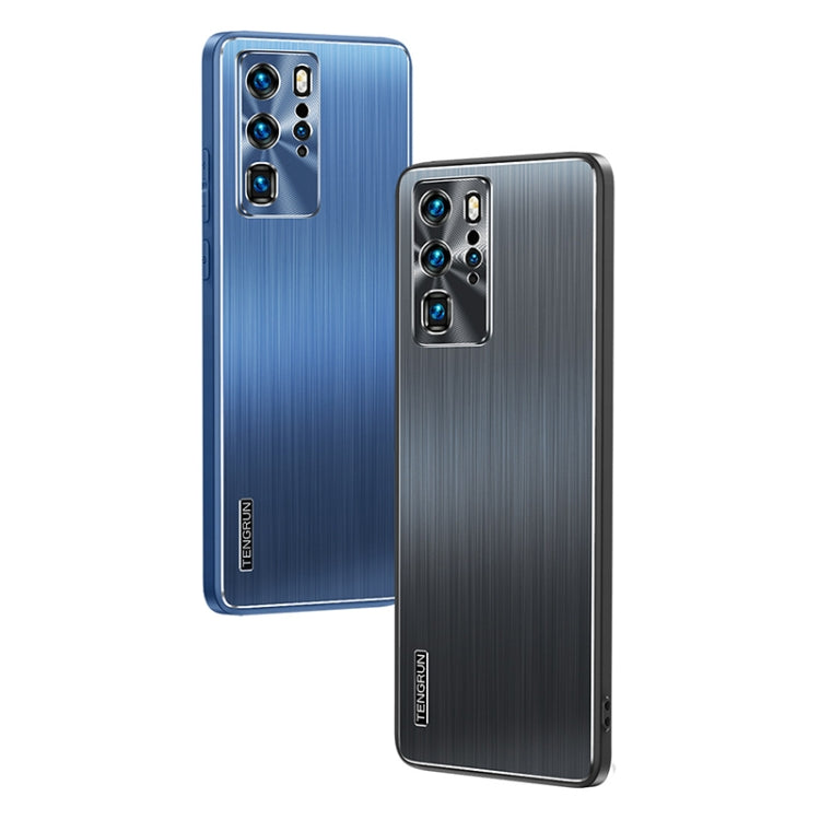 For Huawei P30 Pro Brushed Texture Shockproof Phone Case