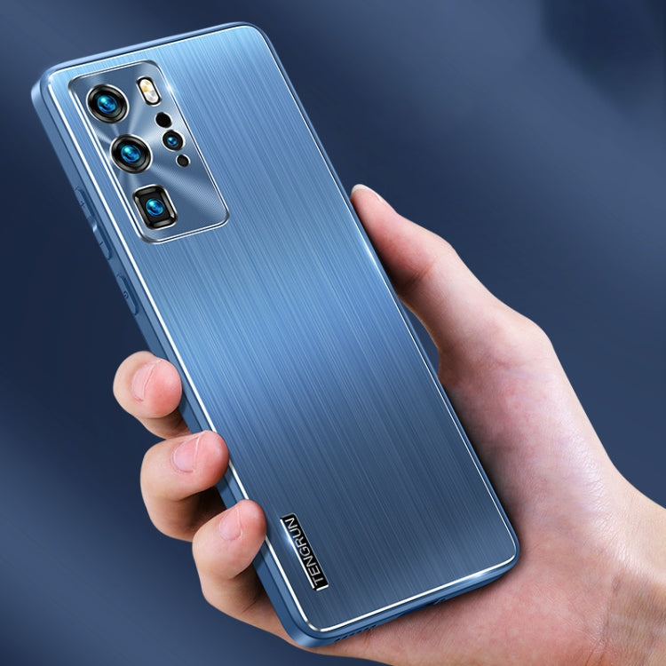 For Huawei P30 Pro Brushed Texture Shockproof Phone Case