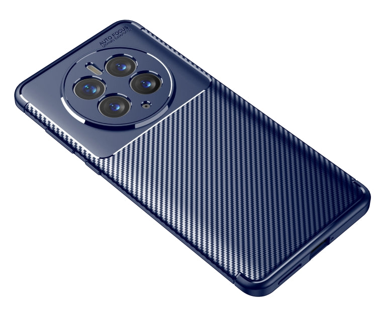 For Huawei Mate 50 Pro Carbon Fiber Texture Shockproof TPU Phone Case