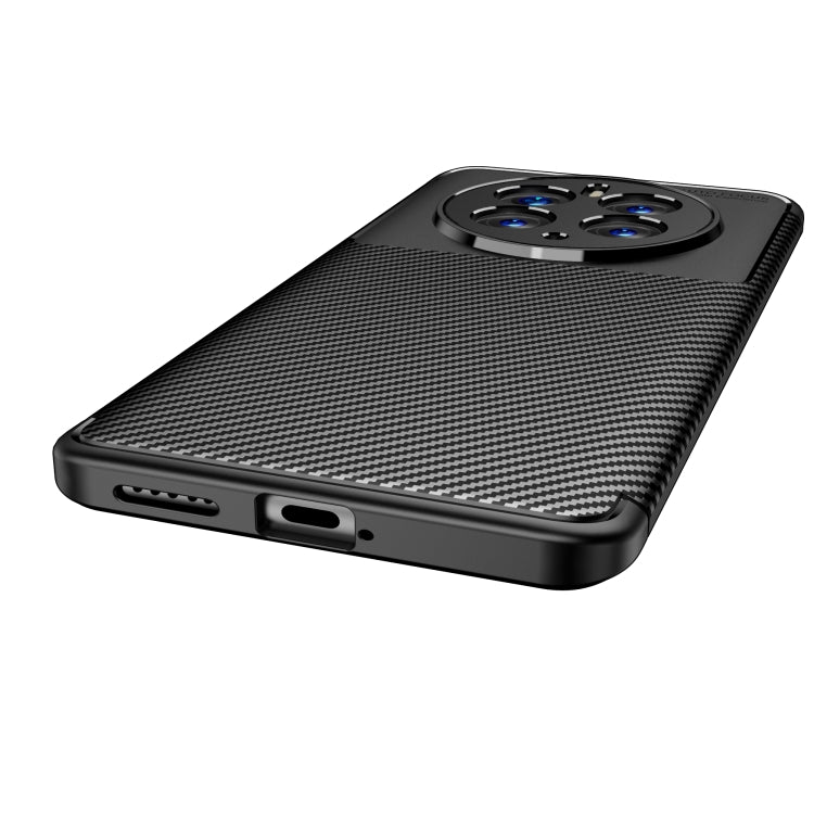 For Huawei Mate 50 Pro Carbon Fiber Texture Shockproof TPU Phone Case