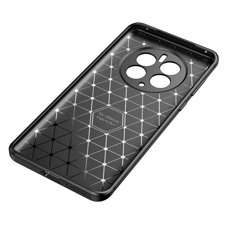 For Huawei Mate 50 Pro Carbon Fiber Texture Shockproof TPU Phone Case