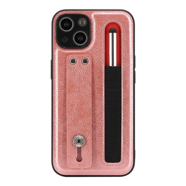 For iPhone 14 Plus Holder Phone Case with Touch Screen Pen