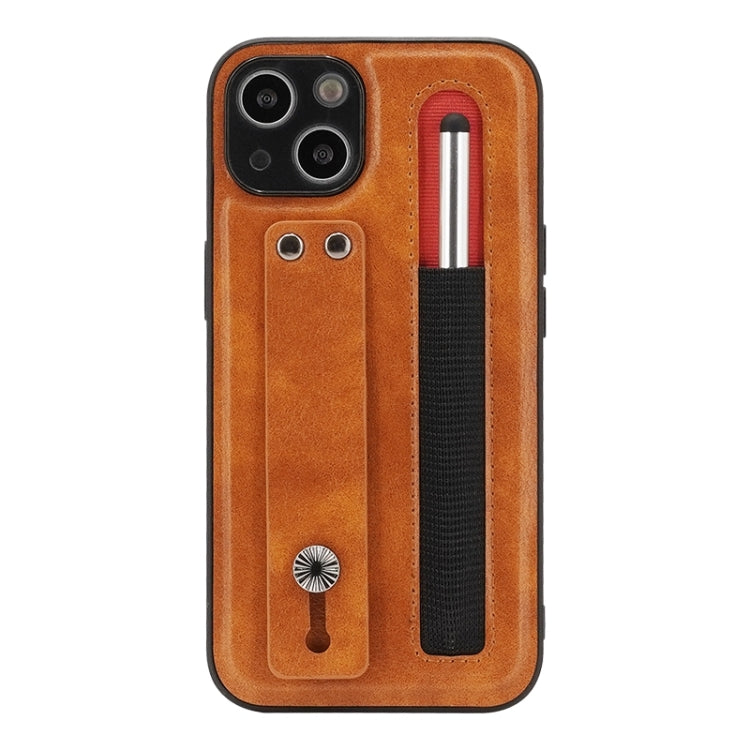 For iPhone 14 Plus Holder Phone Case with Touch Screen Pen