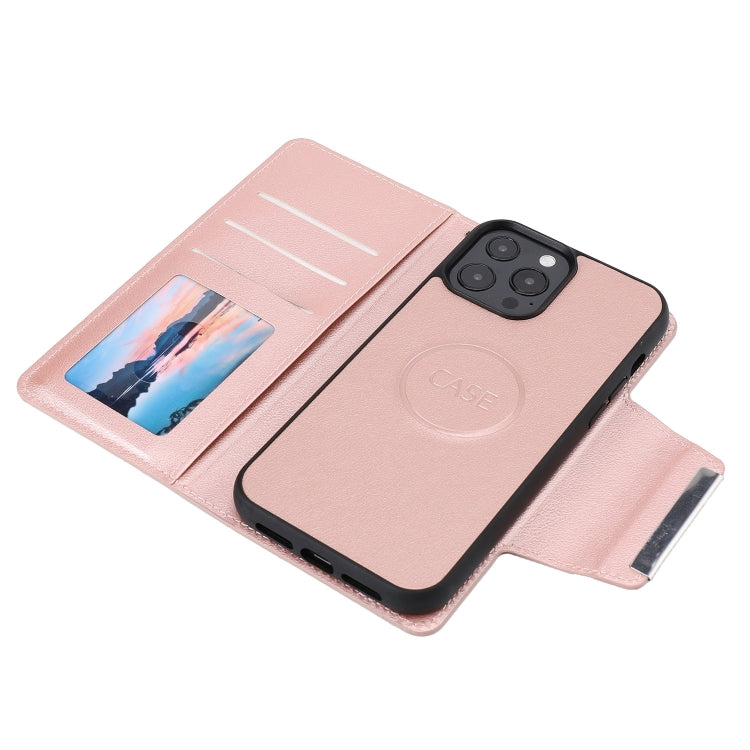For iPhone 14 Pro Max Separable Magnetic Leather Case