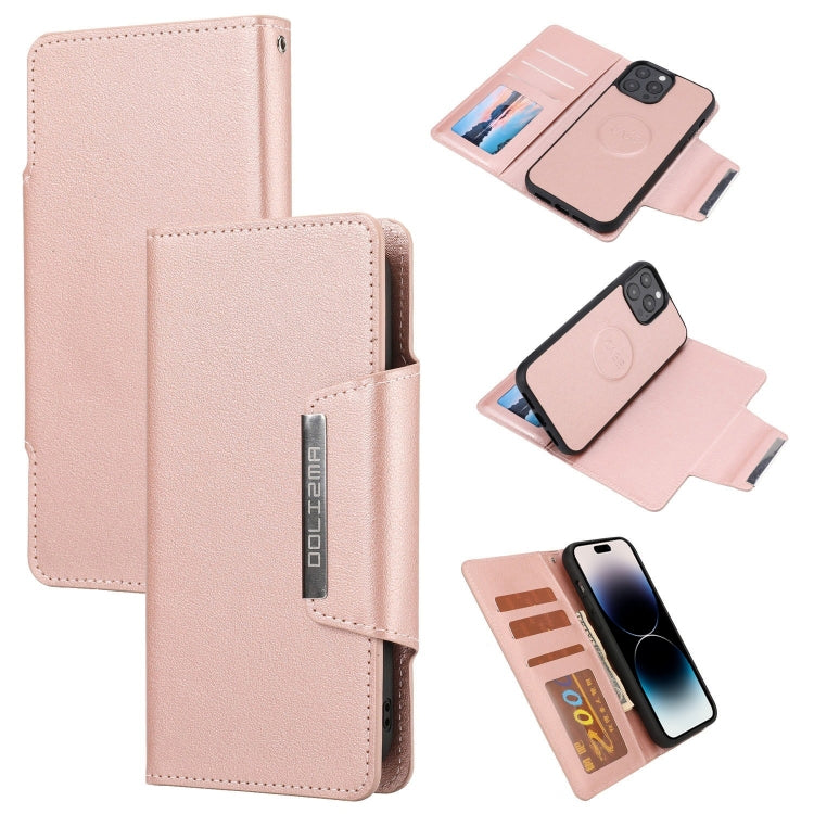 For iPhone 14 Pro Separable Magnetic Leather Case