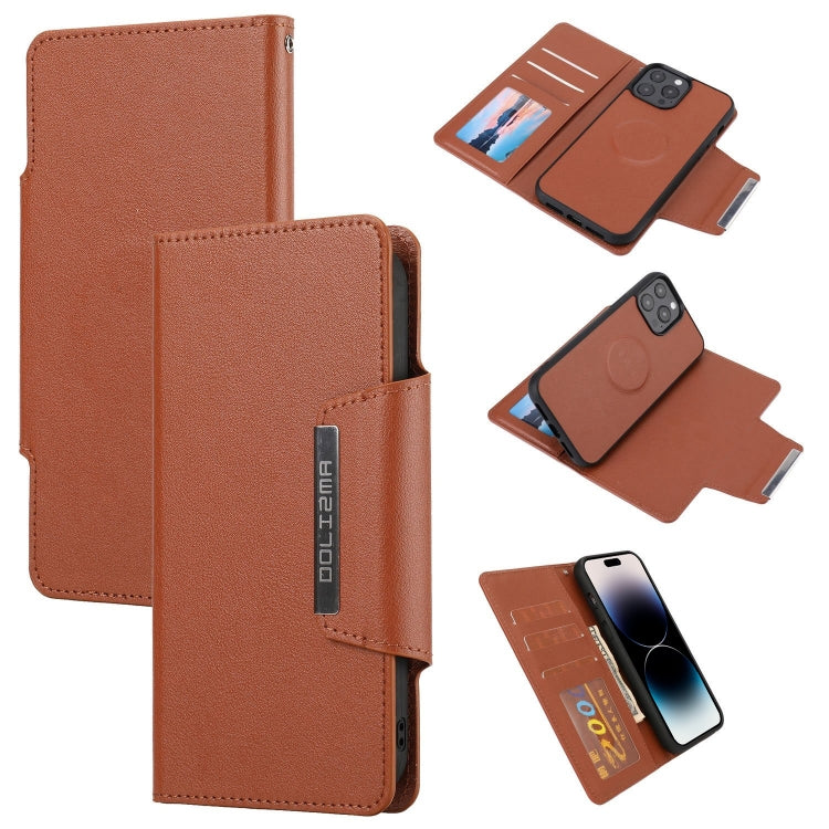 For iPhone 14 Pro Separable Magnetic Leather Case