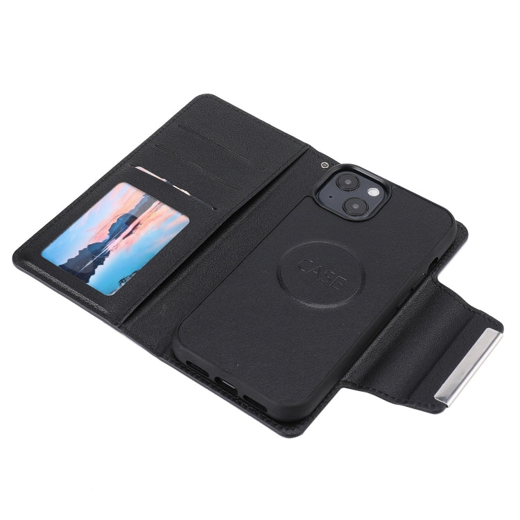 For iPhone 14 Plus Separable Magnetic Leather Case