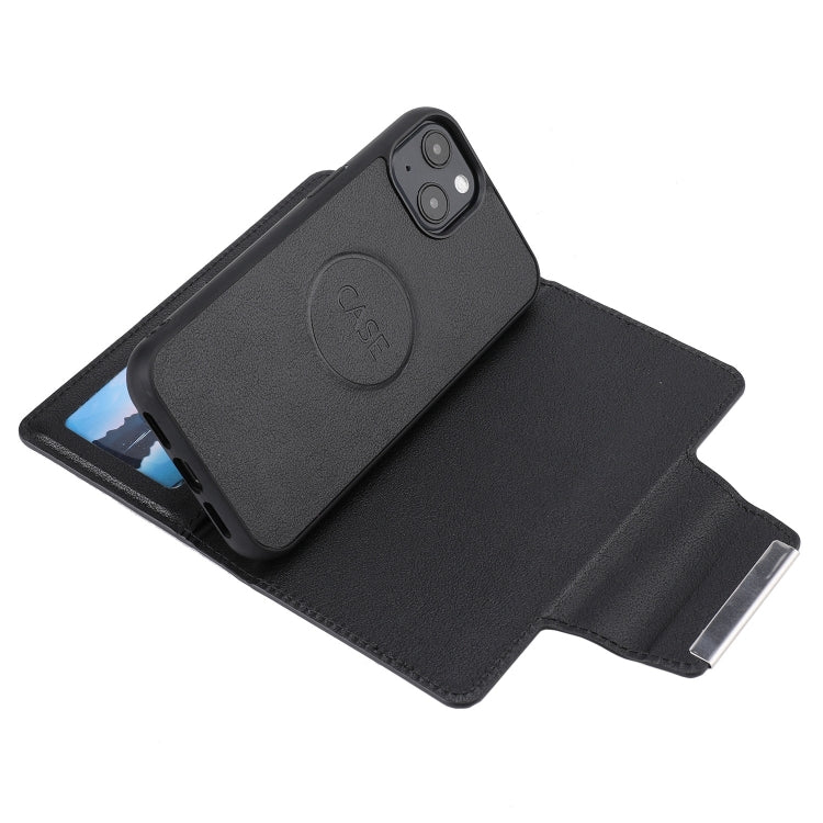 For iPhone 14 Plus Separable Magnetic Leather Case