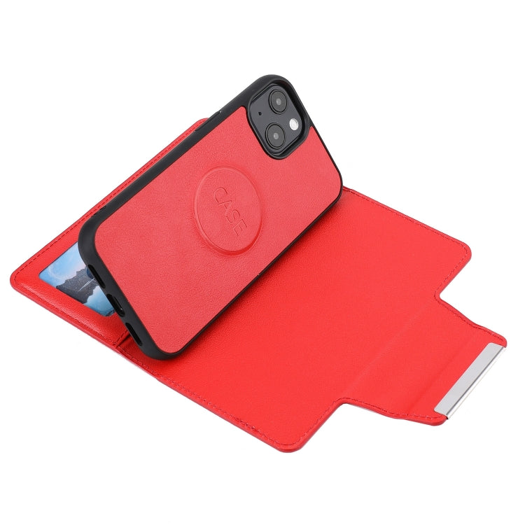 For iPhone 14 Plus Separable Magnetic Leather Case