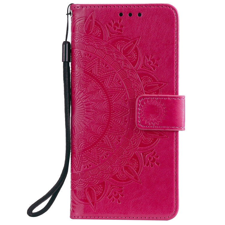For iPhone 14 Pro Max Totem Flower Embossed Leather Case