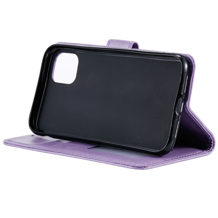 For iPhone 14 Pro Max Totem Flower Embossed Leather Case