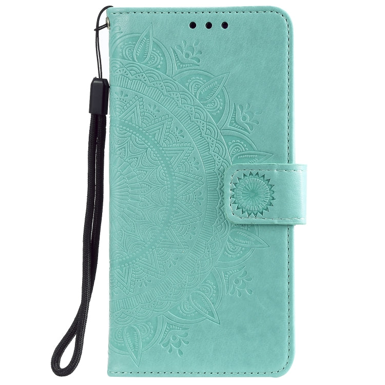 For iPhone 14 Pro Totem Flower Embossed Leather Case