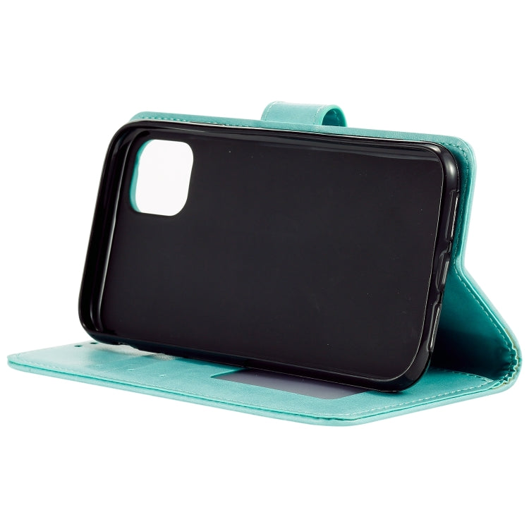 For iPhone 14 Pro Totem Flower Embossed Leather Case