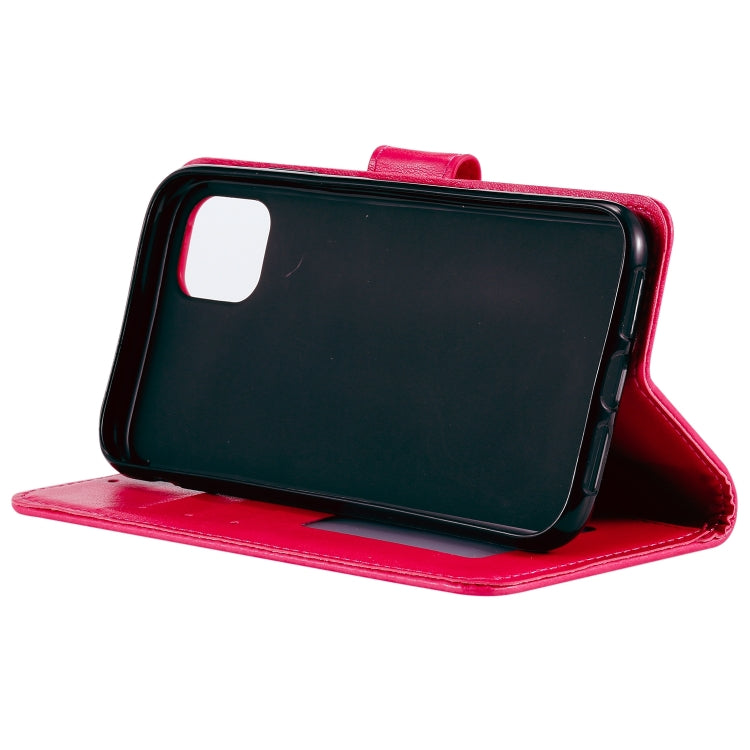 For iPhone 14 Totem Flower Embossed Leather Case