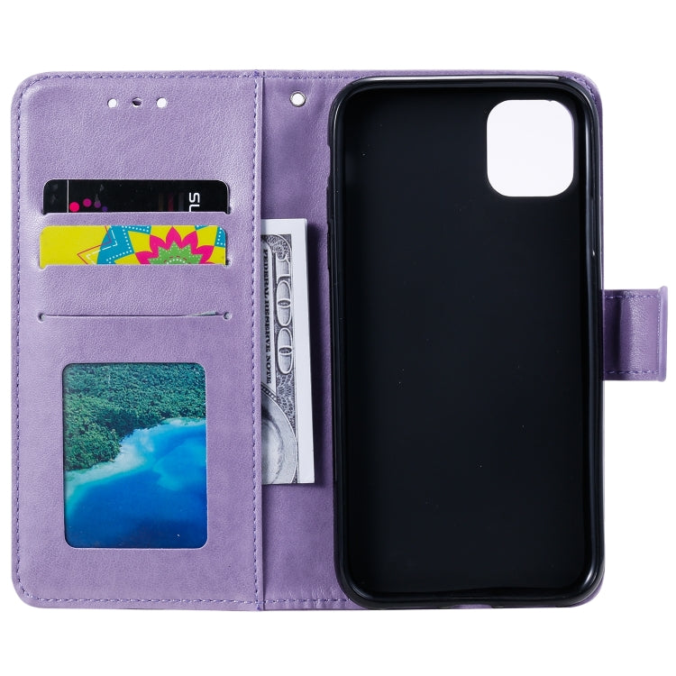For iPhone 14 Plus Totem Flower Embossed Leather Case