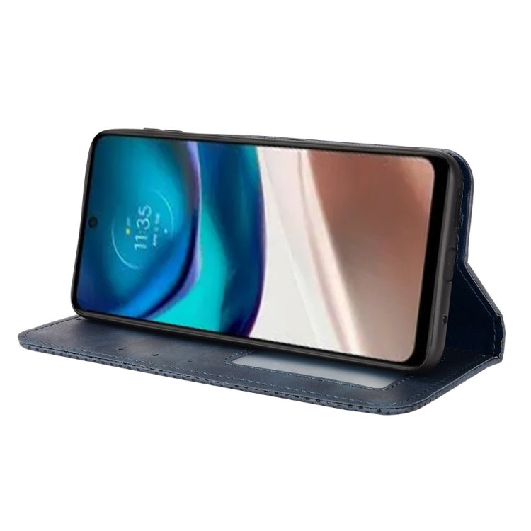 For Motorola Moto G42 Magnetic Buckle Retro Texture Leather Phone Case