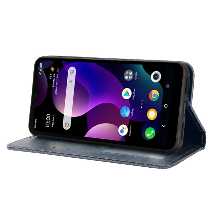 For TCL 30Z Magnetic Buckle Retro Texture Leather Phone Case