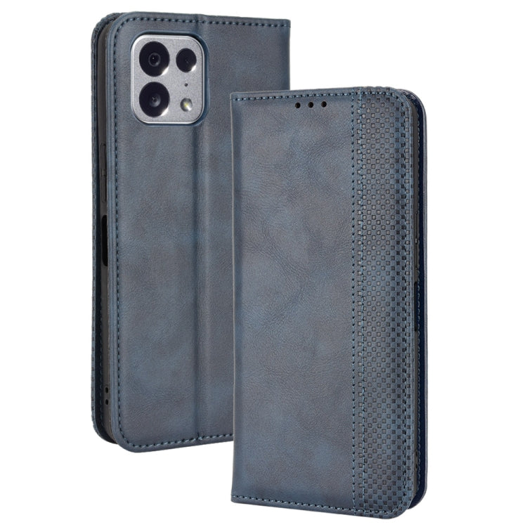 For TONE E22 Magnetic Buckle Retro Texture Leather Phone Case