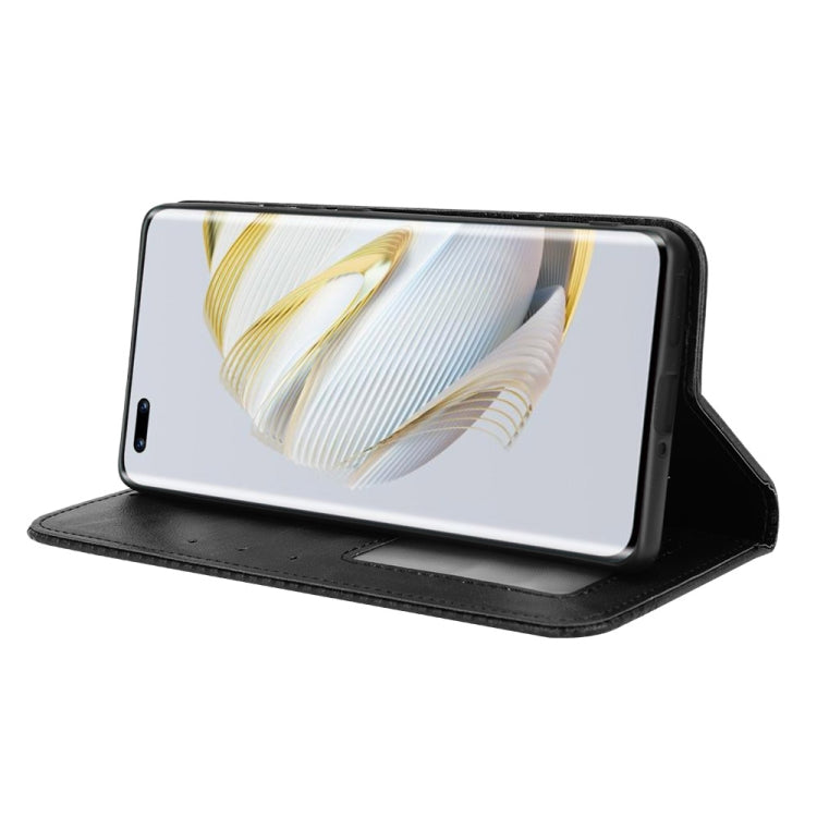 For Huawei nova 10 Magnetic Buckle Retro Texture Leather Phone Case