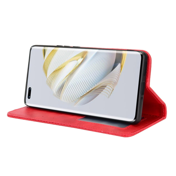 For Huawei nova 10 Magnetic Buckle Retro Texture Leather Phone Case