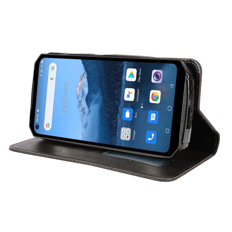 For Oukitel WP16 Magnetic Buckle Retro Texture Leather Phone Case