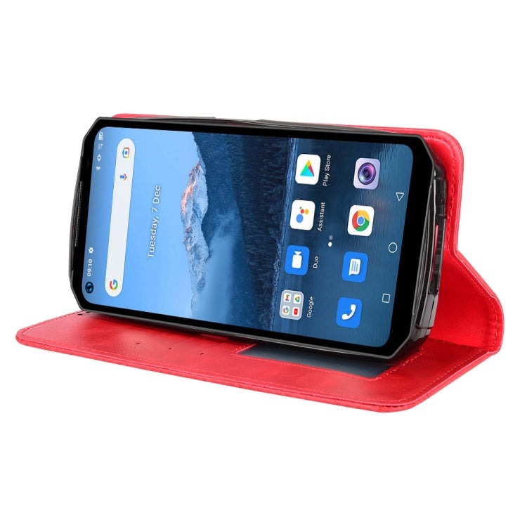 For Oukitel WP16 Magnetic Buckle Retro Texture Leather Phone Case