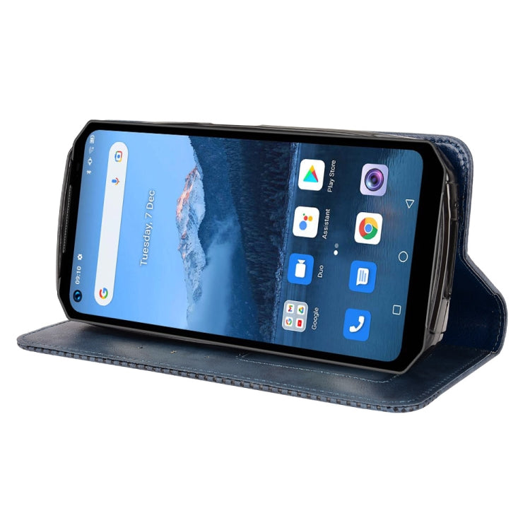 For Oukitel WP16 Magnetic Buckle Retro Texture Leather Phone Case
