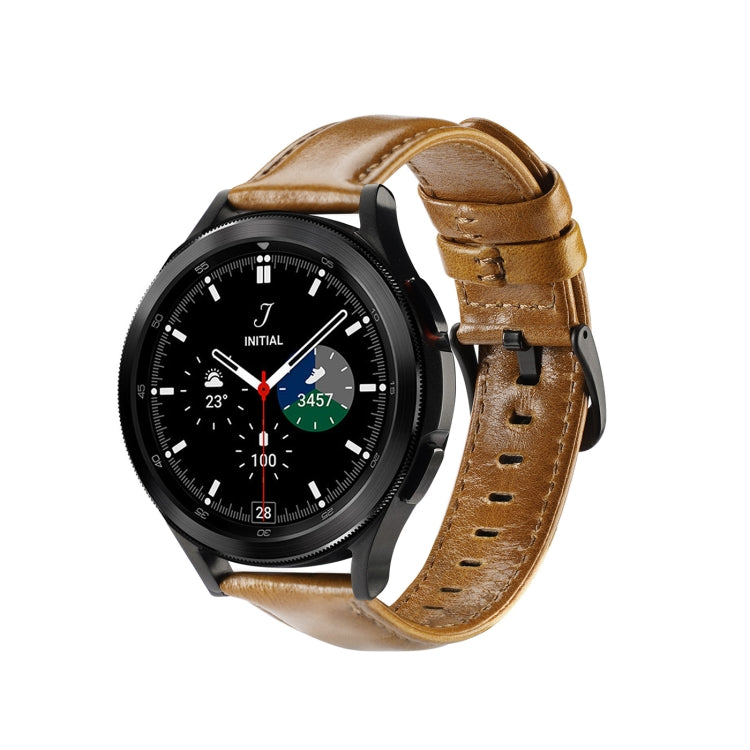 DUX DUCIS 22mm Genuine Leather Watch Band For Samsung Galaxy/Huawei/Honor/Xiaomi Watch