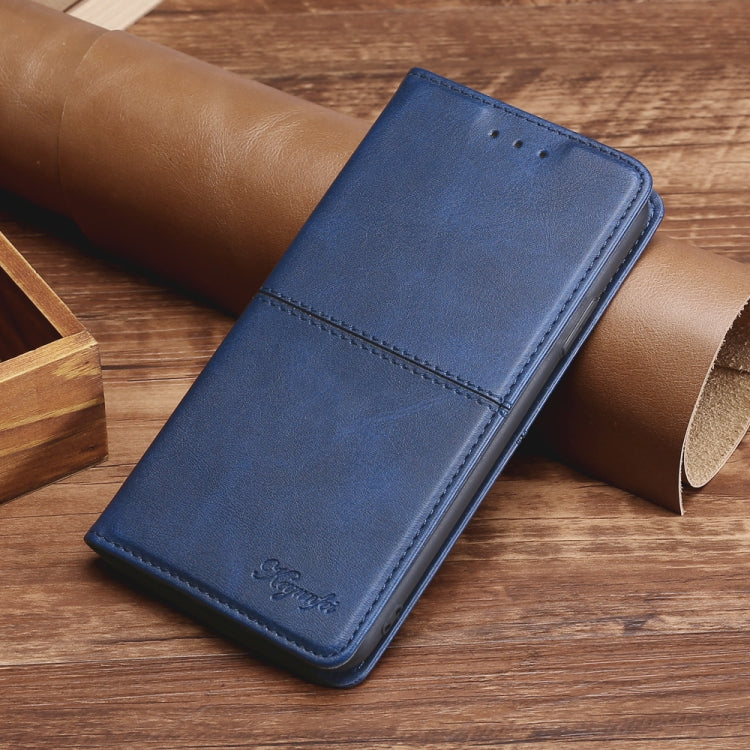 For Samsung Galaxy M33 5G Cow Texture Magnetic Horizontal Flip Leather Phone Case