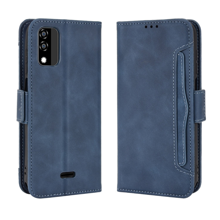 For BLU C5 Max 2022 Skin Feel Calf Texture Card Slots Leather Phone Case