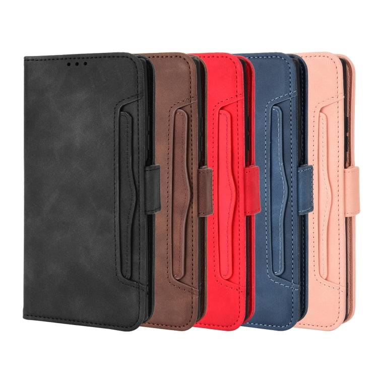 For BLU C5 Max 2022 Skin Feel Calf Texture Card Slots Leather Phone Case