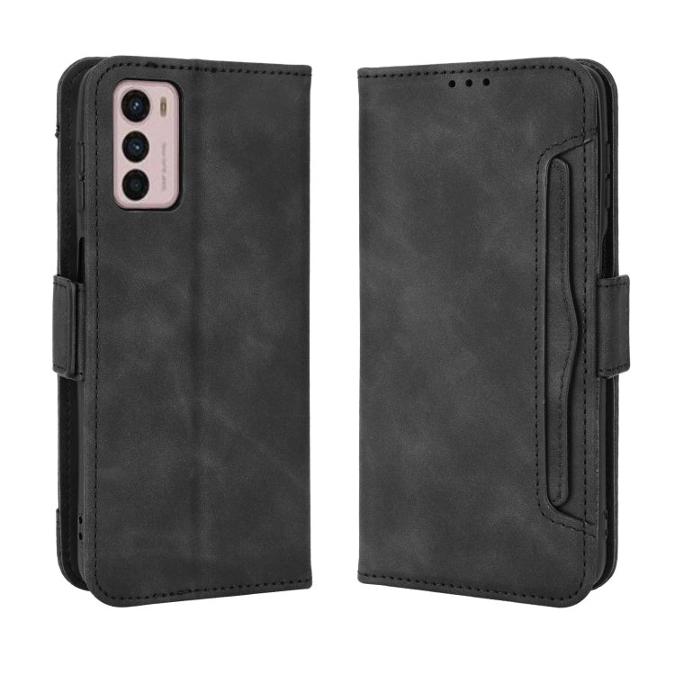 For Motorola Moto G42 Skin Feel Calf Texture Card Slots Leather Phone Case
