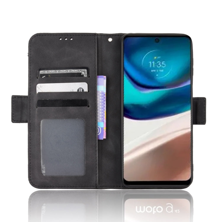 For Motorola Moto G42 Skin Feel Calf Texture Card Slots Leather Phone Case