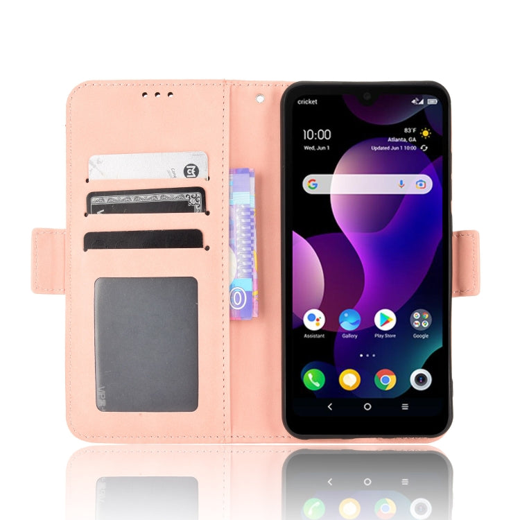 For TCL 30Z Skin Feel Calf Texture Card Slots Leather Phone Case