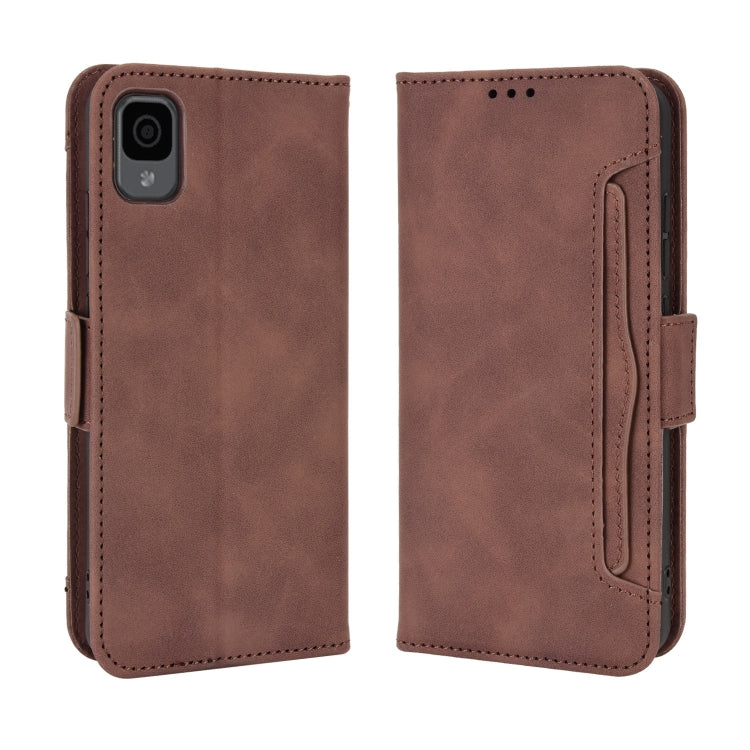For TCL 30Z Skin Feel Calf Texture Card Slots Leather Phone Case