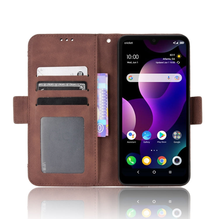 For TCL 30Z Skin Feel Calf Texture Card Slots Leather Phone Case