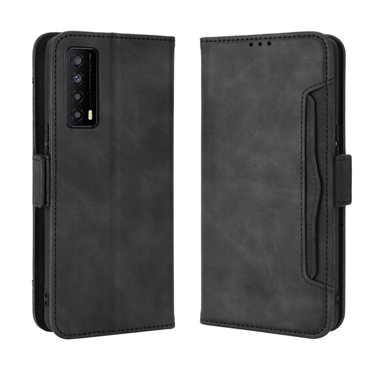 For TCL Stylus 5G Skin Feel Calf Texture Card Slots Leather Phone Case